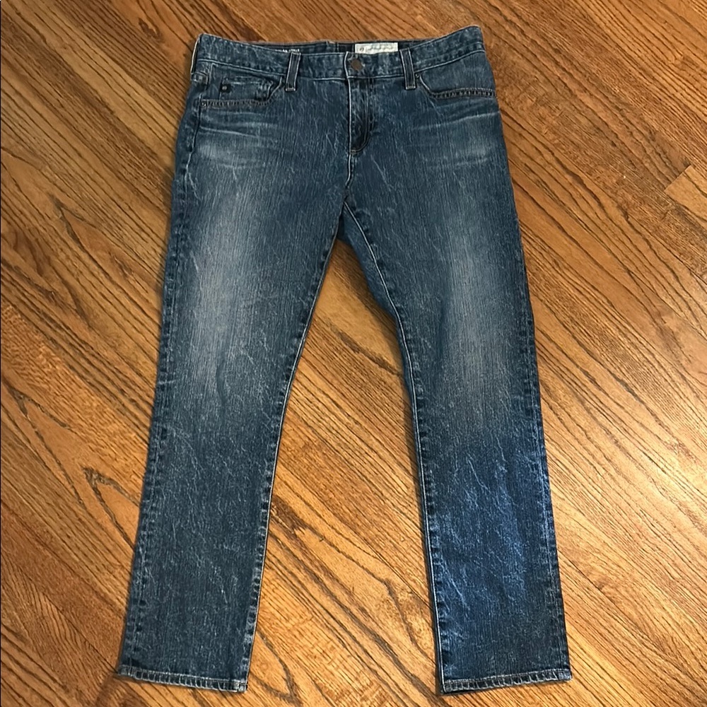 AG Adriano Goldschmied | Anthropologie Nolan Ankle Jeans Women's 28 Relaxed Slim